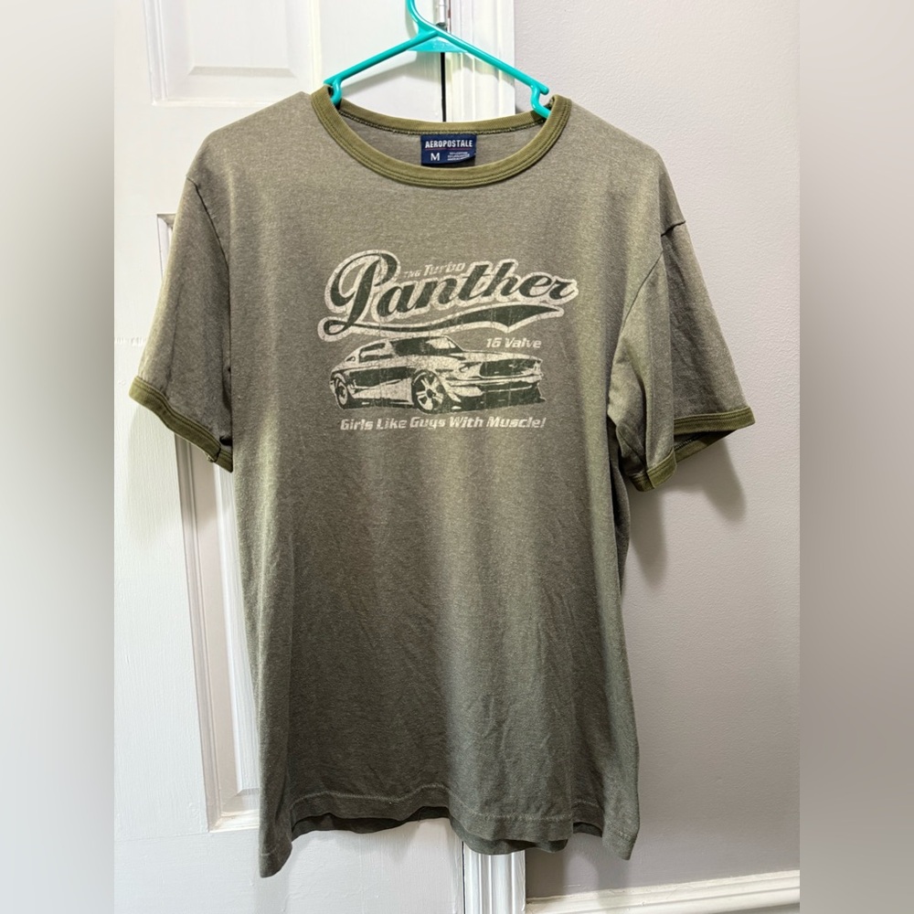 Vintage Aeropostale Green Short Sleeve Tee